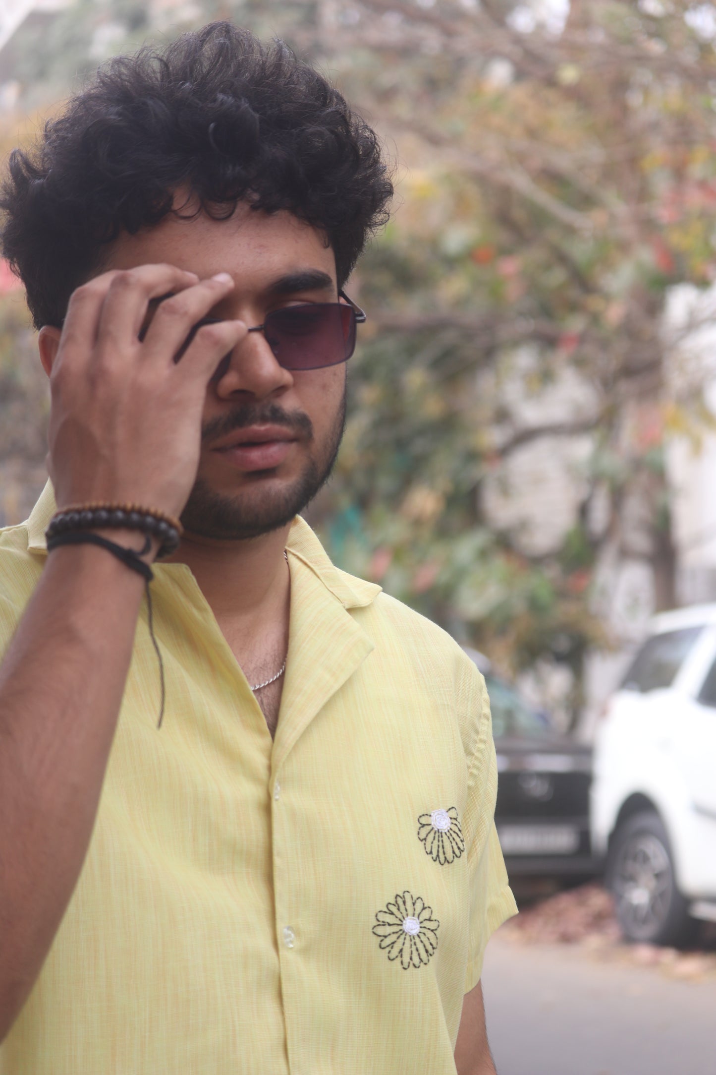 Citrus Bloom Shirt (Yellow)